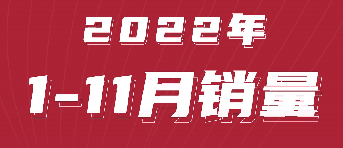 1-11月销量